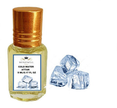 Menjewell Cold Water Attar Perfume 5ml 0.17 Fl.oz. Unisex Fragrance | Long Lasting | Alcohol Free