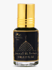 Menjewell Jannat-Ul-Firdaus Attar Perfume 5ml 0.17 Fl.oz. Unisex Fragrance Alcohol Free | Long Lasting