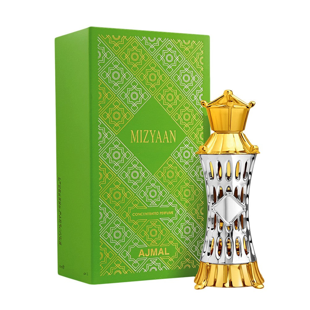 Ajmal Mizyaan Concentrated Perfume 14ml 0.47 Fl.oz. Unisex Fragrance  | Free From Alcohol