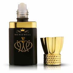 Menjewell Arabian Musk Attar Roll-on Perfume 12ml 0.4 Fl.oz. Unisex Fragrance | Long Lasting | Non Alcoholic