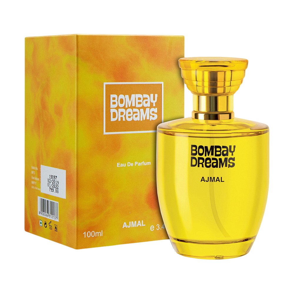 Ajmal Bombay Dreams Eau De Parfum 100ml 3.4 Fl.oz. Gift For Women | Long Lasting Scent Spray