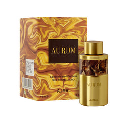 Ajmal Aurum Concentrated Perfume 10ml 0.3 Fl.oz. Women Fragrance | Alcohol Free