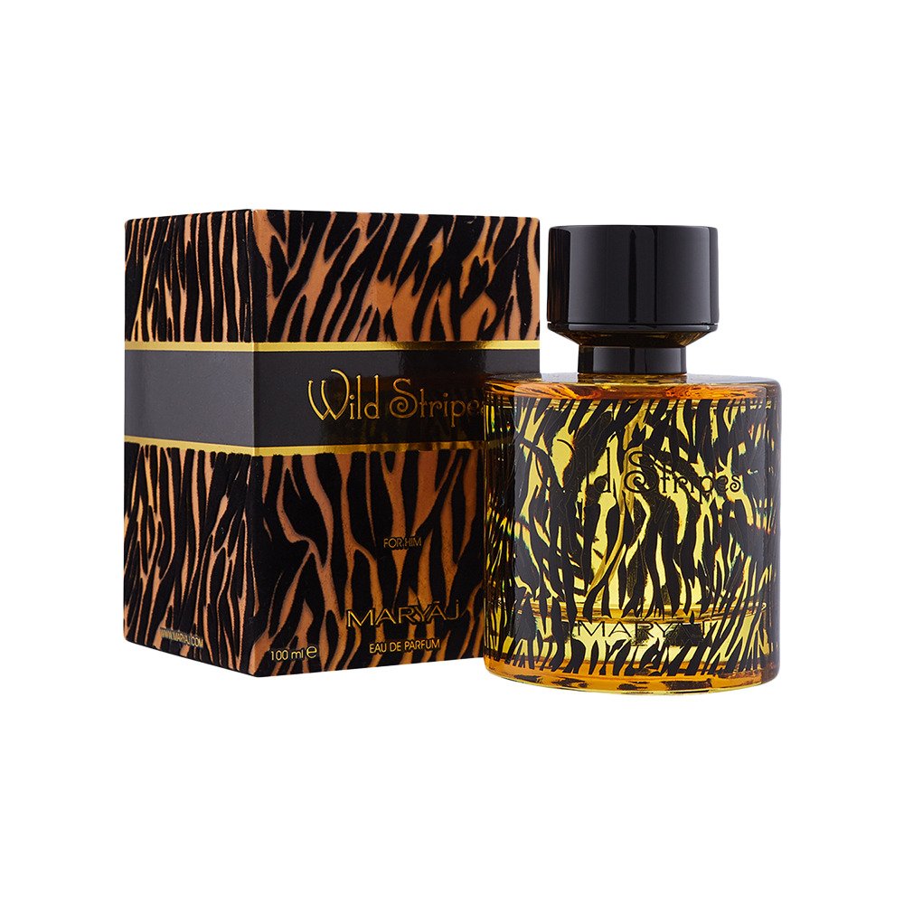 Ajmal Maryaj Wild Stripes For Him Eau De Parfum 100ml 3.4 Fl.oz. Gift For Men | Long Lasting