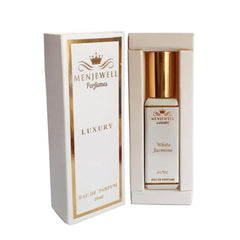 Menjewell Luxury White Jasmine Eau De Parfum For Women 20ml 0.67 Fl.oz. Mini Perfume Lightweight Spray