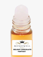 Menjewell Delight Chocolate Fantasy Eau De Perfume Attar 9ml 0.3 Fl.oz. Unisex Fragrance | Long Lasting | Alcohol Free