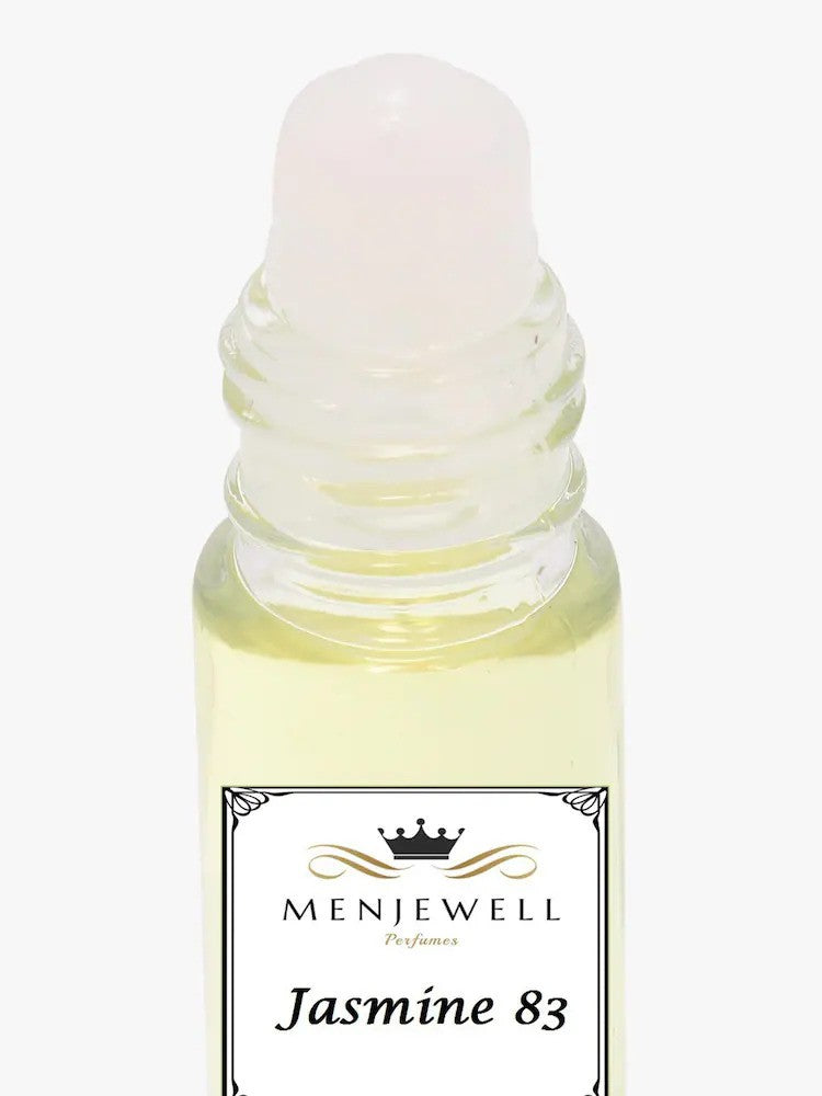 Menjewell Jasmine 83 Eau De Perfume Attar 9ml 0.3 Fl.oz. Unisex Fragrance | Long Lasting | Luxury Fragrance