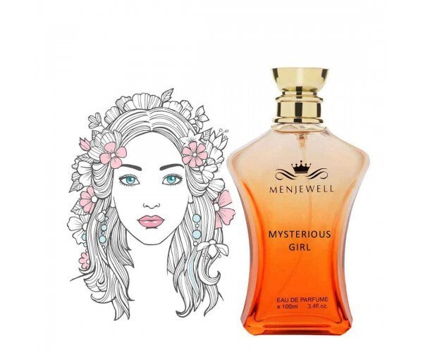 Menjewell Mysterious Girl Eau De Parfum 100ml 3.4 Fl.oz. Long Lasting | Perfect Gift For Girlfriend