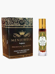 Menjewell Dehnal Oudh Attar 3ml 0.1 Fl.oz. Finest Pure Perfume | Long Lasting | Unisex Fragrance | Alcohol Free