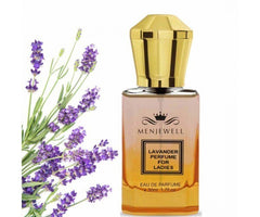 Menjewell Lavender Perfume For Ladies Eau De Parfum 50ml 1.7 Fl.oz. Women Fragrance | Finest Pure Perfume | No Alcohol