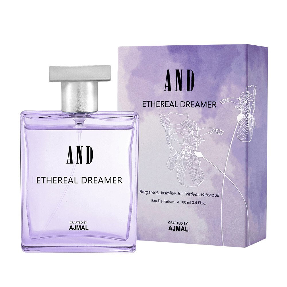 Ajmal And Ethereal Dreamer Eau De Parfum 100ml 3.4 Fl.oz. Party Wear Gift For Women | Long Lasting Spray