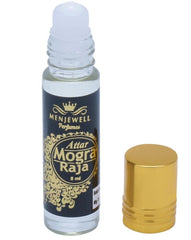 Menjewell Mogra Raja Perfume Attar 8ml 0.27 Fl.oz. Unisex Fragrance | Long Lasting