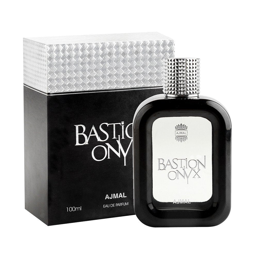 Ajmal Bastion Onyx Eau De Parfum 100ml 3.4 Fl.oz. Perfume Gift For Husband | Long Lasting Spray