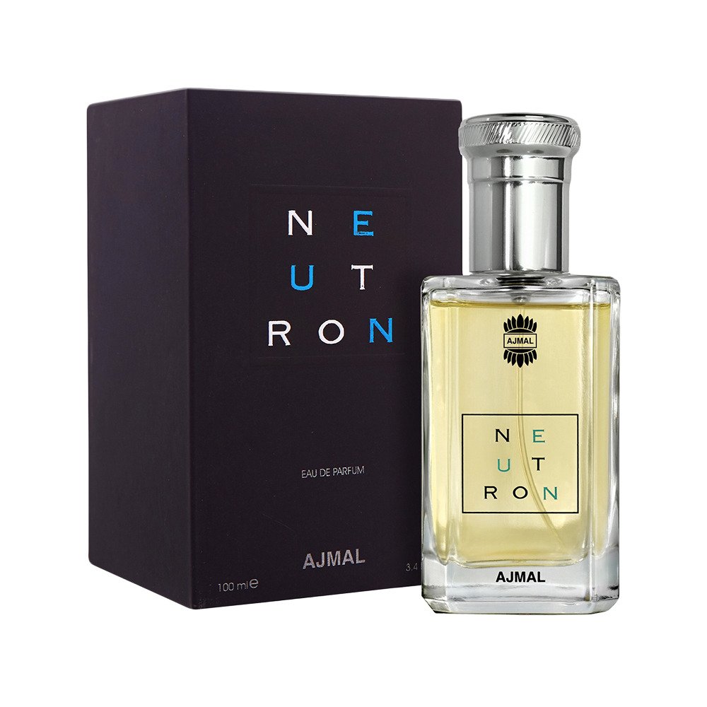 Ajmal Neutron Eau De Parfum 100ml 3.4 Fl.oz. Gift For Husband | Long Lasting Spray