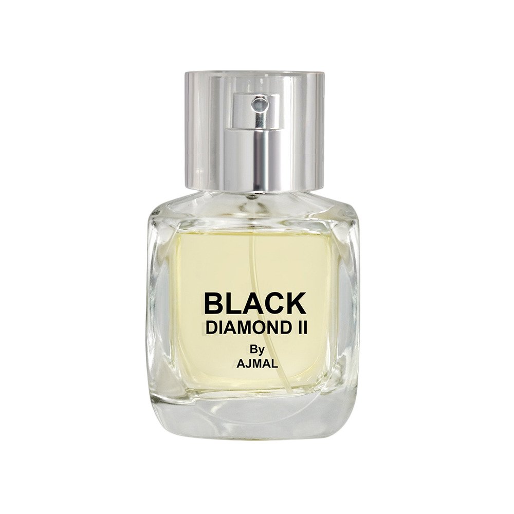 Ajmal Black Diamond II Eau De Parfum 100ml 3.4 Fl.oz. Gift For Men | Long Lasting Spray