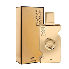 Ajmal Evoke Gold Edition Eau De Parfum 75ml 2.5 Fl.oz. Perfume Gift For Women | Long Lasting Spray