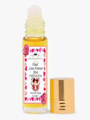 Menjewell Floral Love Forever Attar Perfume 9ml 0.3 Fl.oz. Long Lasting | Unisex Fragrance | Alcohol Free