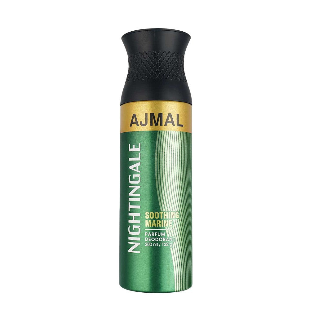 Ajmal Nightingale Soothing Marine Parfum Deodorant 200ml 6.7 Fl.oz. Casual Wear Gift For Men & Women