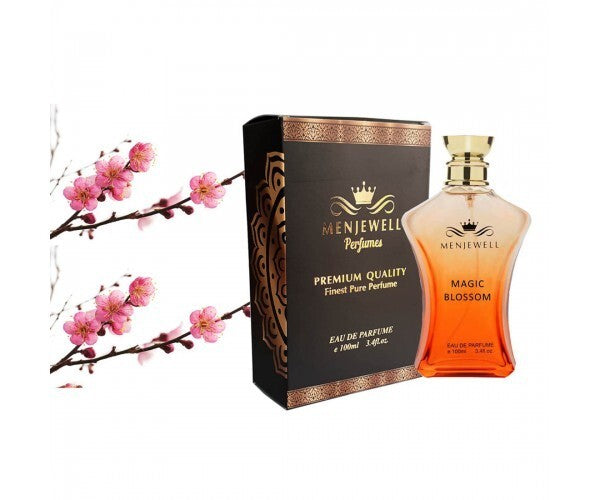 Menjewell Magic Blossom Eau De Parfum 100ml 3.4 Fl.oz. Best Perfume For Women | Long Lasting