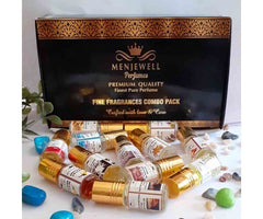 Menjewell Floral Fine Fragrances For Her Combo Pack 12x 0.1 Fl.oz. | Set Of 12 | Gift Set