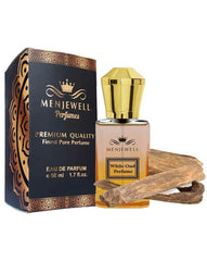 Menjewell White Oud Perfume Eau De Parfum 50ml 1.7 Fl.oz. Unisex Fragrance | Long Lasting | No Alcohol