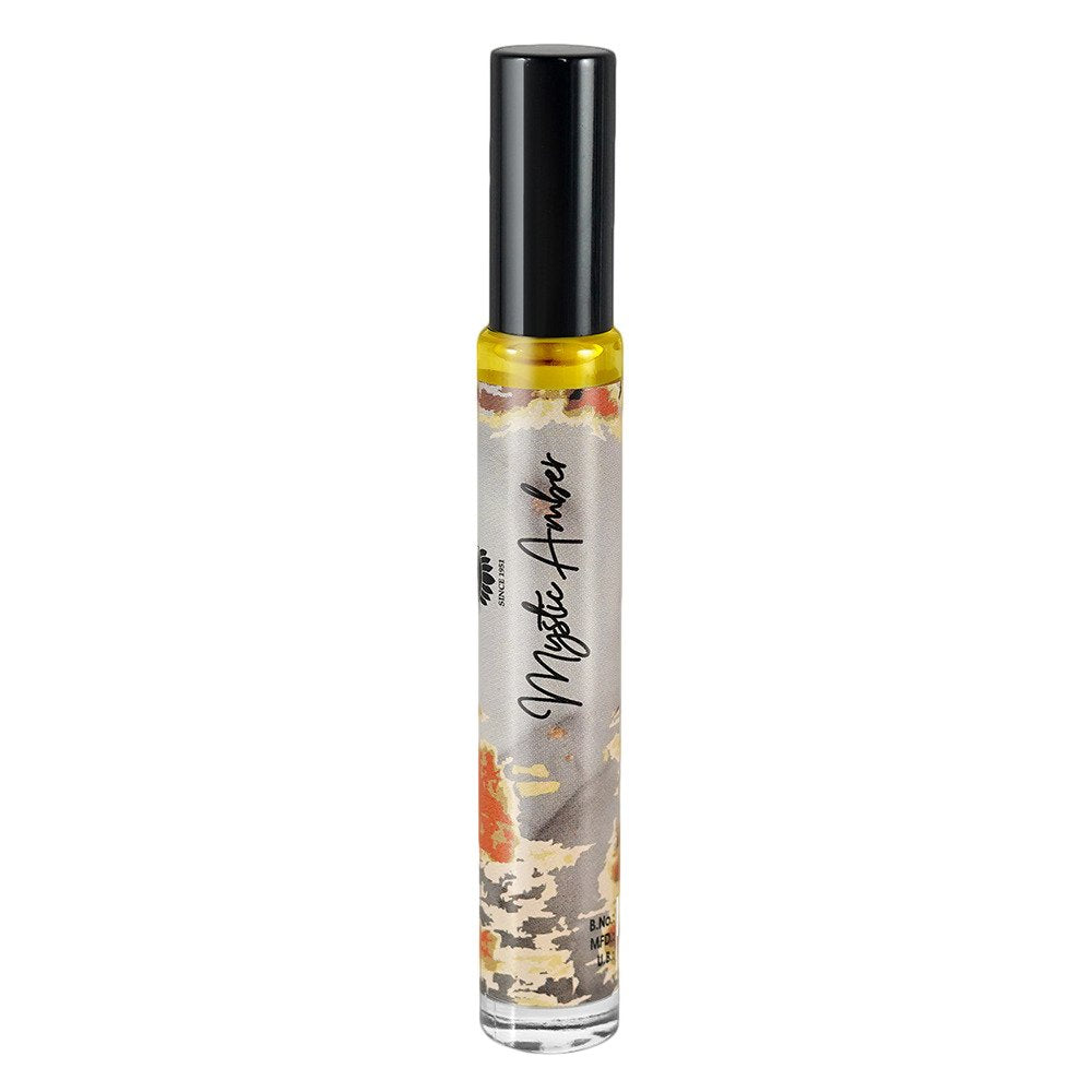 Ajmal Artisan Mystic Amber Concentrated Perfume 10ml 0.3 Fl.oz. Gift For Men & Women | Alcohol Free