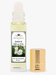 Menjewell Jasmine 83 Eau De Perfume Attar 9ml 0.3 Fl.oz. Unisex Fragrance | Long Lasting | Luxury Fragrance