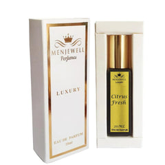 Menjewell Citrus Fresh Eau De Parfum 20ml 0.67 Fl.oz. Masculine Fragrance | Long Lasting | Alcohol Free