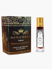 Menjewell Mukhallat Madina Attar 3ml 0.1 Fl.oz. Finest Pure Perfume | Long Lasting | Unisex Fragrance | Alcohol Free