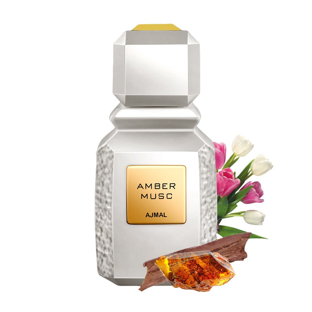 Ajmal Amber Musc Eau De Parfum 100ml 3.4 Fl.oz. Perfume Gift For Men & Women | Long Lasting