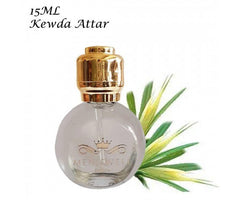 Menjewell Premium Kewda Attar Perfume 15ml 0.5 Fl.oz. Unisex Fragrance | Long Lasting | Alcohol-free