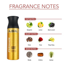 Ajmal Persuade Citrus Punch Parfum Deodorant 200ml 6.7 Fl.oz. Casual Wear Gift For Men & Women