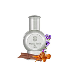 Ajmal Musk Rose Concentrated Perfume 12ml 0.4 Fl.oz. For Unisex | Free From Alcohol