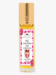 Menjewell Floral Love Forever Attar Perfume 9ml 0.3 Fl.oz. Long Lasting | Unisex Fragrance | Alcohol Free