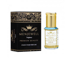 Menjewell Luxury Aqua Attar Perfume 12ml 0.4 Fl.oz. Unisex Fragrance | Long Lasting | Non Alcoholic