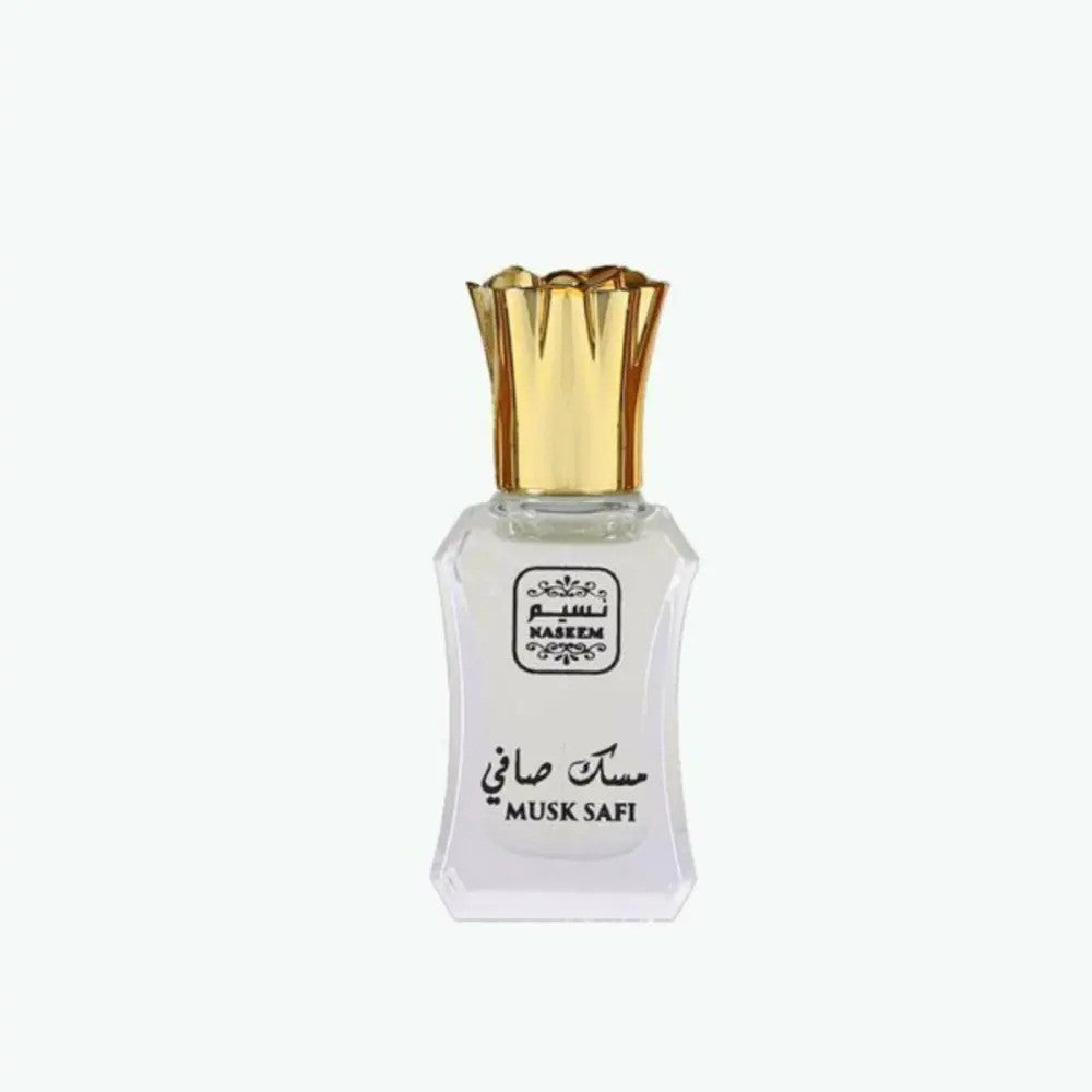 Naseem Musk Safi Concentrated Perfume Oil 12ml 0.4 Fl.oz. Alcohol Free | Long Lasting | Unisex Fragrance