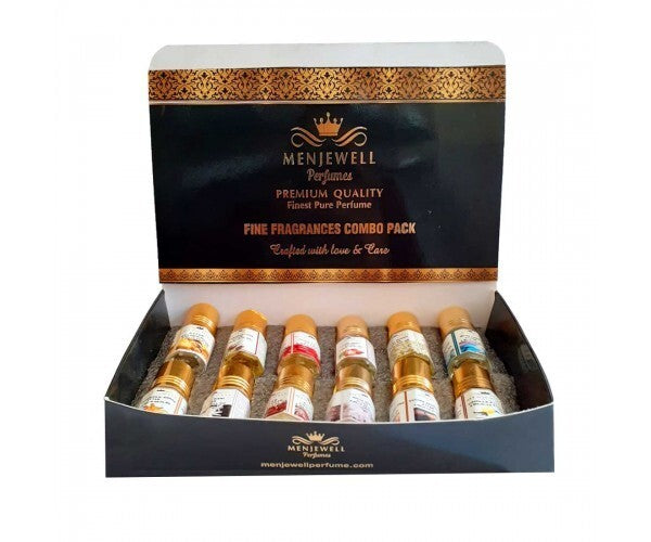 Menjewell Floral Fine Fragrances For Her Combo Pack 12x 0.1 Fl.oz. | Set Of 12 | Gift Set