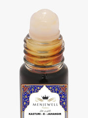 Menjewell Kasturi-E-Jahangir Eau De Perfume Attar 9ml 0.3 Fl.oz. Unisex Fragrance | Long Lasting | Alcohol Free