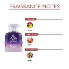 Ajmal Maryaj Lilas For Her Eau De Parfum 100ml 3.4 Fl.oz. Perfume Gift For Women | Long Lasting Spray