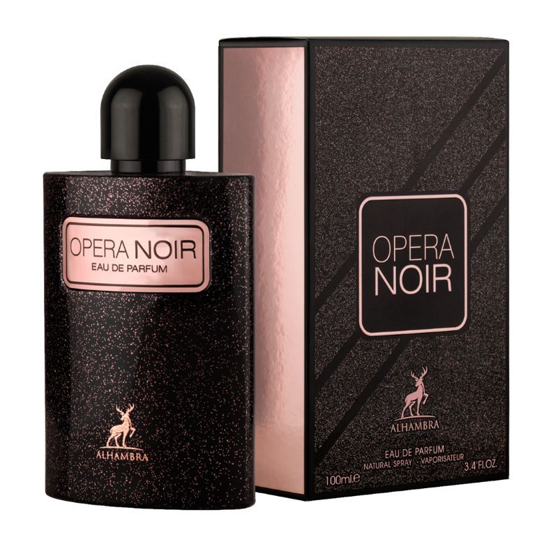 OPERA NOIR BY MAISON ALHAMBRA EAU DE PARFUM 100ML 3.4 FL.OZ. UNISEX FRAGRANCE