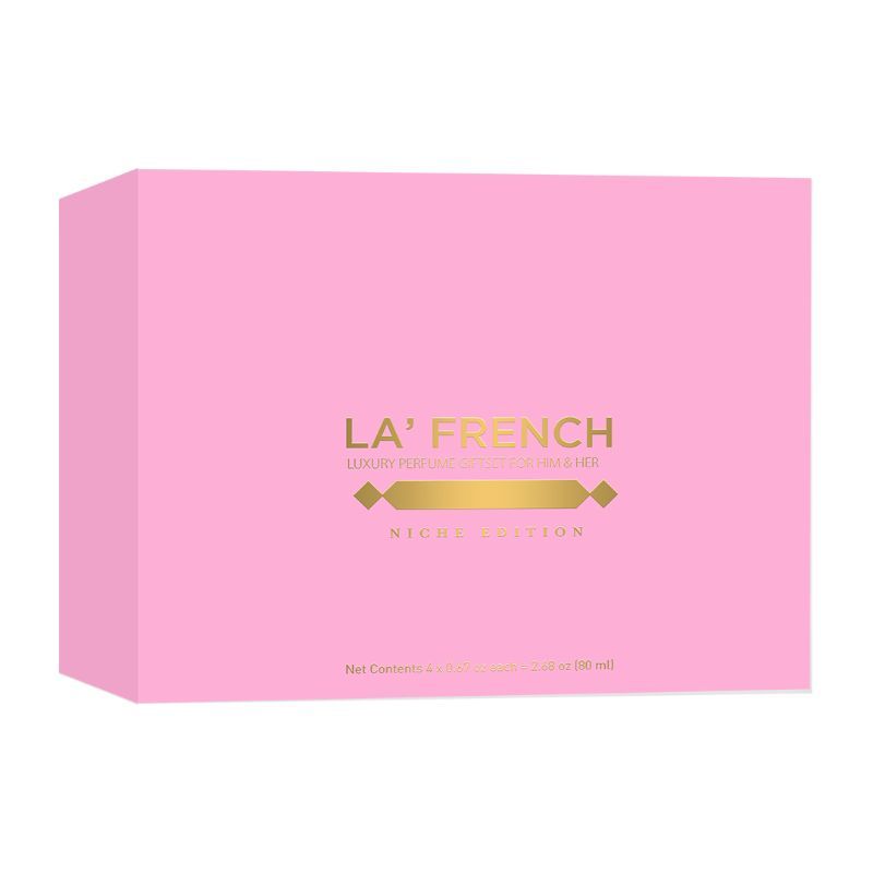 La French Niche Edition Luxury Perfume Gift Set For Unisex 20ml 0.6 Fl.oz. Each X4