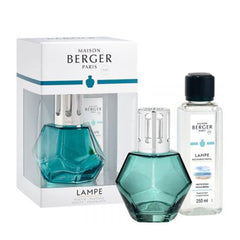 Maison Berger Glass Lamp Geometry Bleu 1 Oil Diffuser