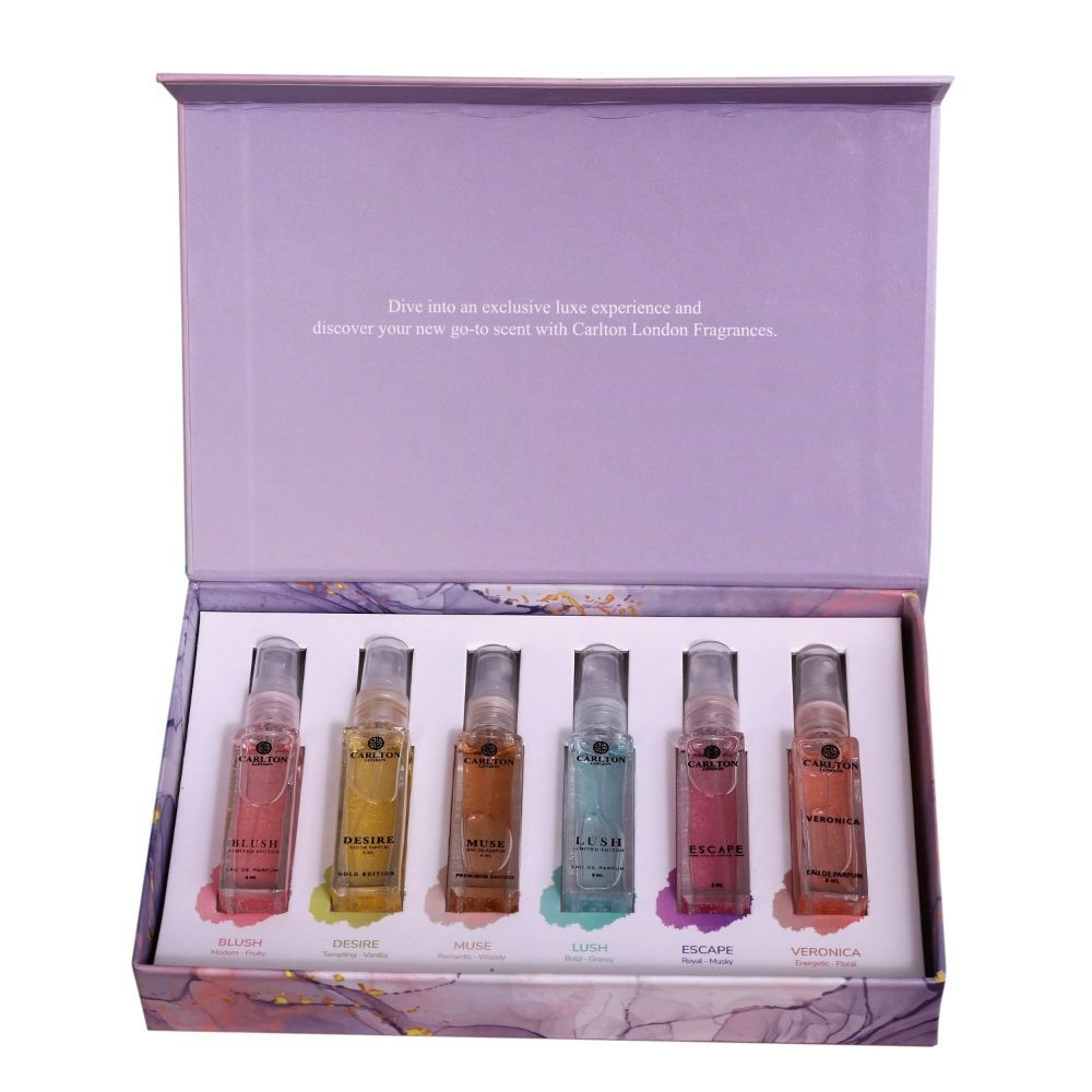 CARLTON LONDON PERFUME ECSTASY 8ML 0.2 FL.OZ. EACH GIFT SET OF 6