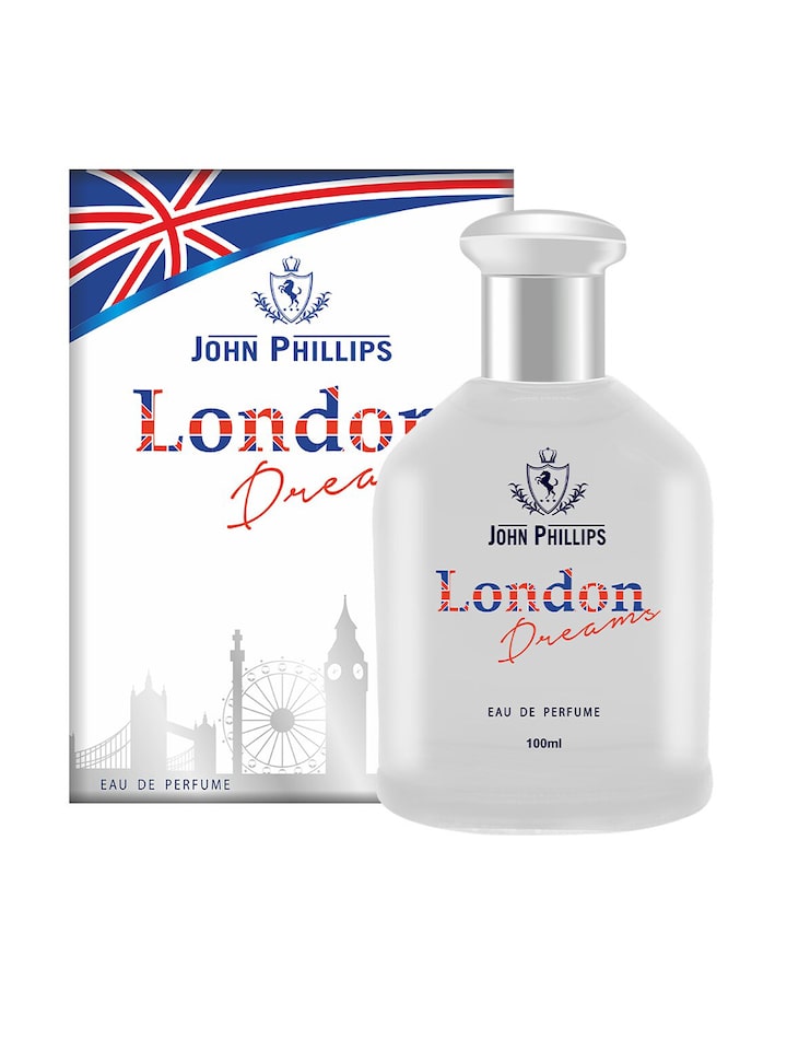 John Phillips Luxury London Dreams & Passport Eau De Perfume 100ml 3.4 Fl.oz. Each Pack Of 2 | For Men & Women