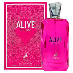 ALIVE NOW BY MAISON ALHAMBRA EAU DE PARFUM FOR MEN & WOMEN 100ML 3.4 FL.OZ.