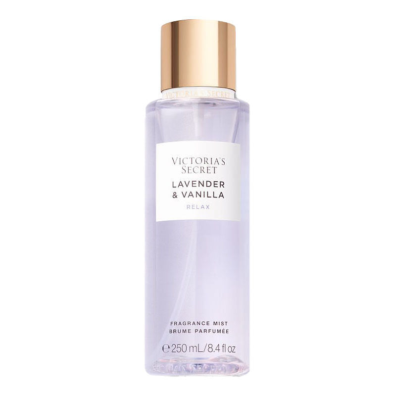 VICTORIA'S SECRET LAVENDER & VANILLA RELAX FRAGRANCE MIST 250ML 8.4 FL.OZ. FOR WOMEN