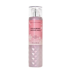 BATH & BODY WORKS STRAWBERRY SNOWFLAKES FINE FRAGRANCE MIST 236ML 7.9 FL.OZ.