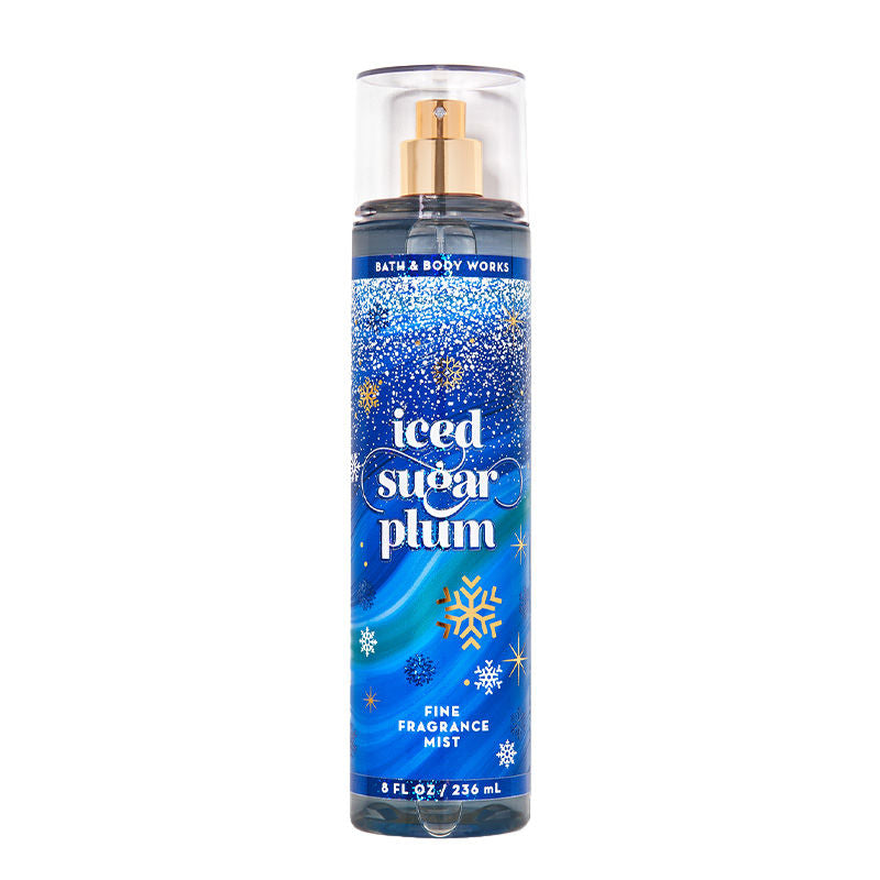 BATH & BODY WORKS ICED SUGAR PLUM FINE FRAGRANCE MIST 236ML 7.9 FL.OZ.