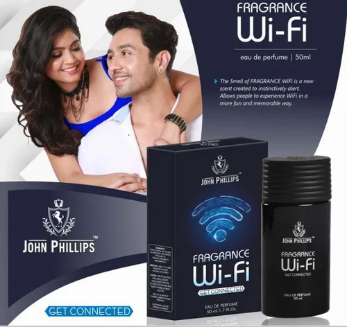 John Phillips V2 & Wi-fi Eau De Parfum 50ml 1.6 Fl.oz. Each Pack Of 2 For Men & Women