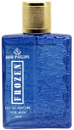 John Phillips Bon Voyage & Frozen Eau De Perfume 100ml 3.4 Fl.oz. Each Pack Of 2 Long Lasting fragrance For Men & Women