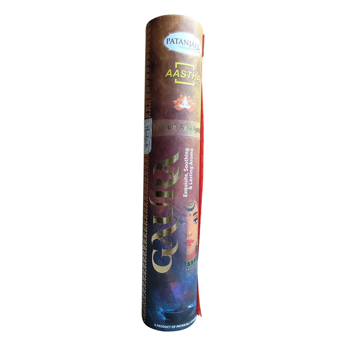 Patanjali Aastha Handmade Agarbatti Gaura, 50N, With Soothing & Long Lasting Aroma | 115gm